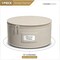 Sorbus China Storage Containers - Dinnerware Organizer for Dinner Plates with Lid (Holds Service for 12) with Felt Protectors - 12 x 6.25